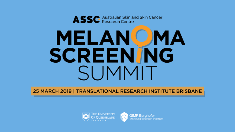 ASSC Melanoma Screening Summit, 25 March 2019