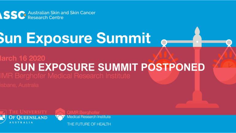 ASSC Sun Exposure Summit, 16 March 2020- POSTPONED