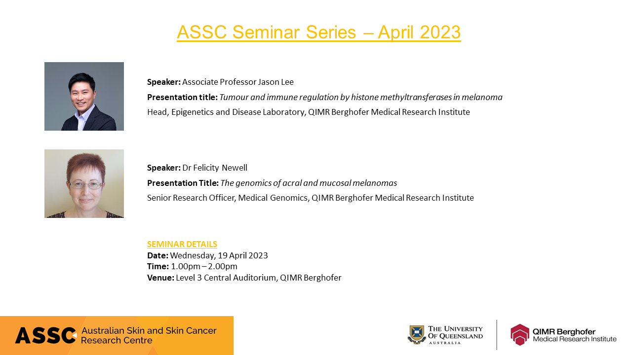 ASSC Seminar Series, Wednesday 19 April 2023 – ASSC